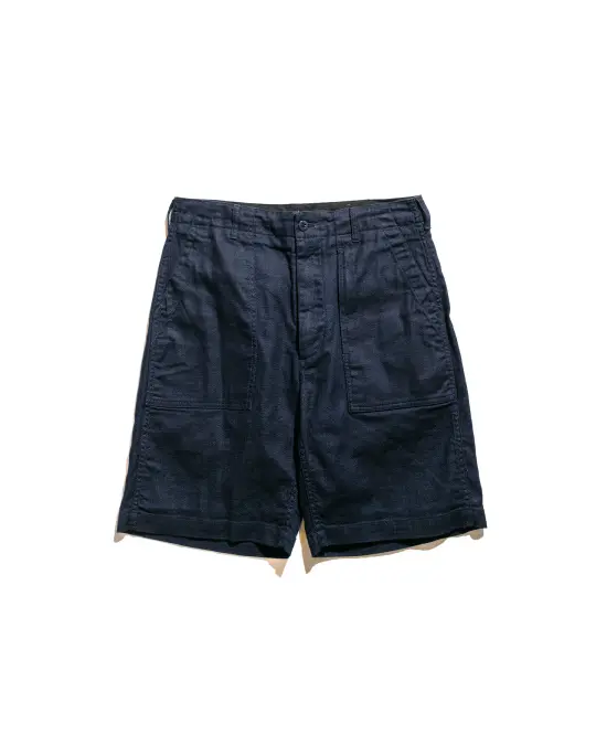 Engineered Garments Fatigue Short Dark Navy CL Java Cloth