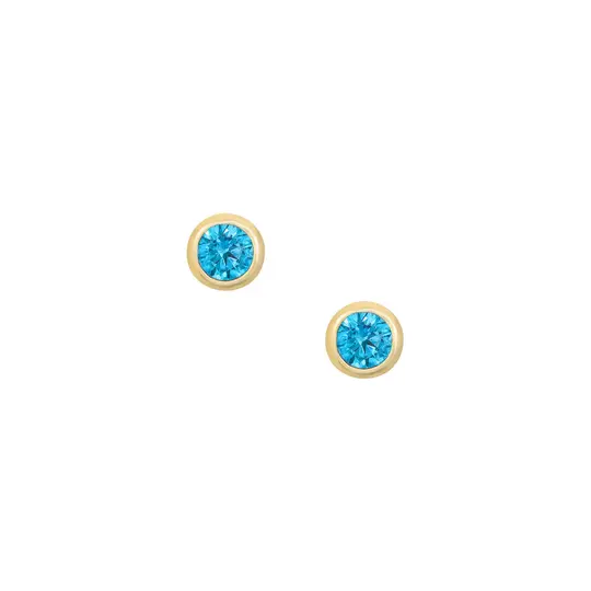 Elara Studs - Aqua