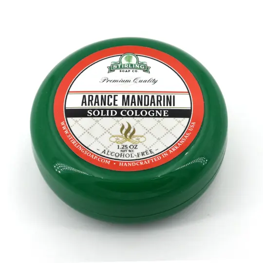Arance Mandarini - Solid Cologne Jar