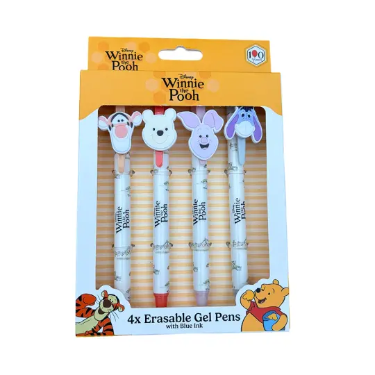 Winnie the Pooh Erasable Gel Pen x4 Set