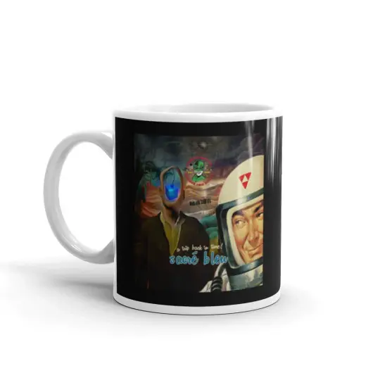 Sacré Bleu Classic Glossy Diner Style Coffee Mug | Available in 2 Sizes!