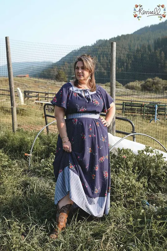 Holly Hobbie Dress in Butterfly Season