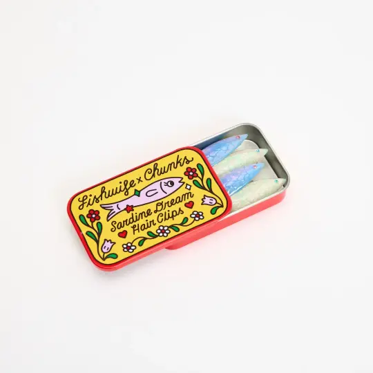 Fishwife x Chunks Sardine Dream Allie Clips