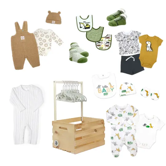 29 Piece Boys Crate, Tans