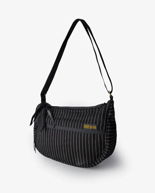 12oz Wabash Small Shoulder Bag - Black
