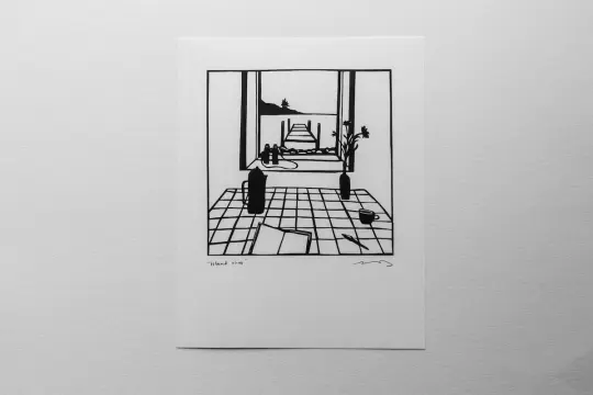 "Island View" 8x10" print
