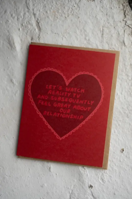Reality TV Card