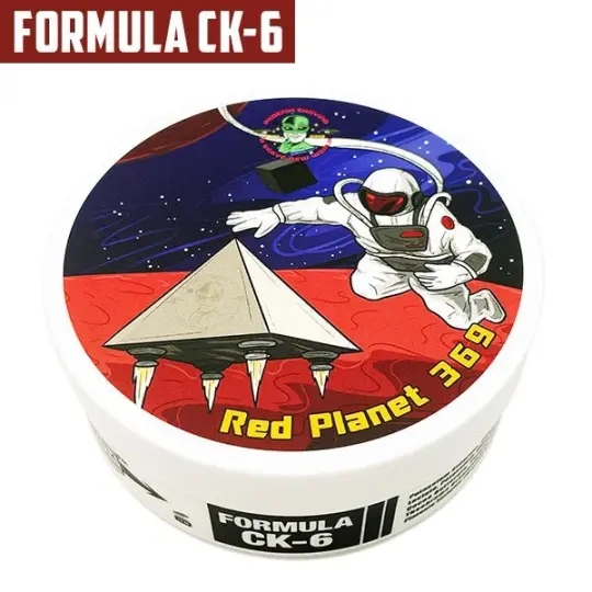 Red Planet 369 Artisan Shaving Soap | Ultra Premium CK-6 Formula
