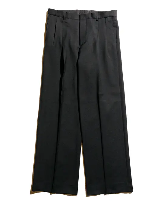 Sunflower Wide Pleated Trouser Black