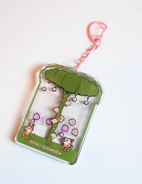 "Fig Feast" Shaker Keychain