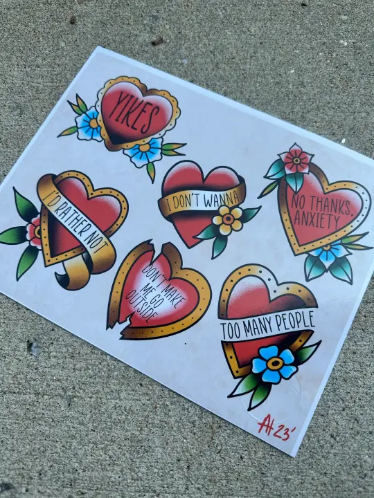 Love of Anxiety print (8x10)