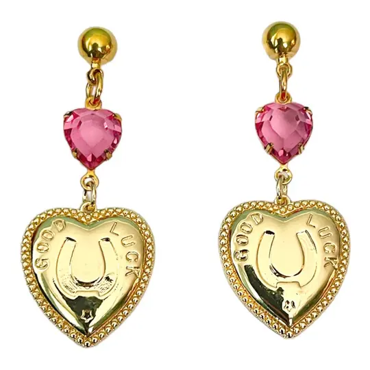 Good Luck Horse-Shoe Earrings