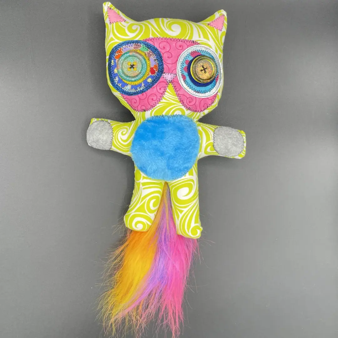 Count Clueless Cucumber - A Purrfectly Loveable Cat Doll