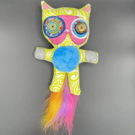Count Clueless Cucumber - A Purrfectly Loveable Cat Doll