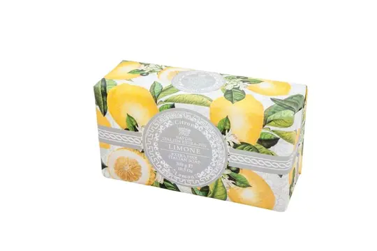 Lemon Hand Wrapped Bar Soap