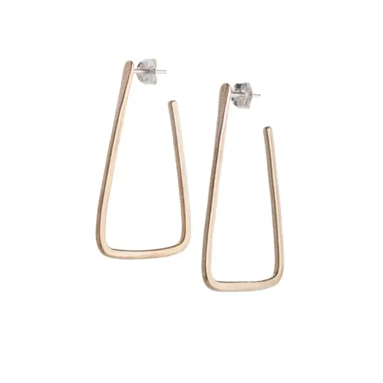 Recast Nama hoop earrings