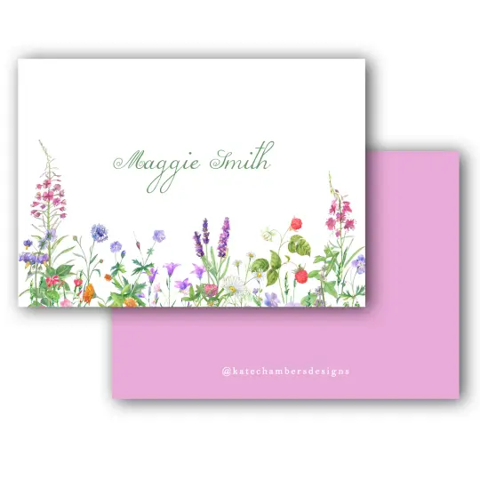 Wildflower Enclosure Card