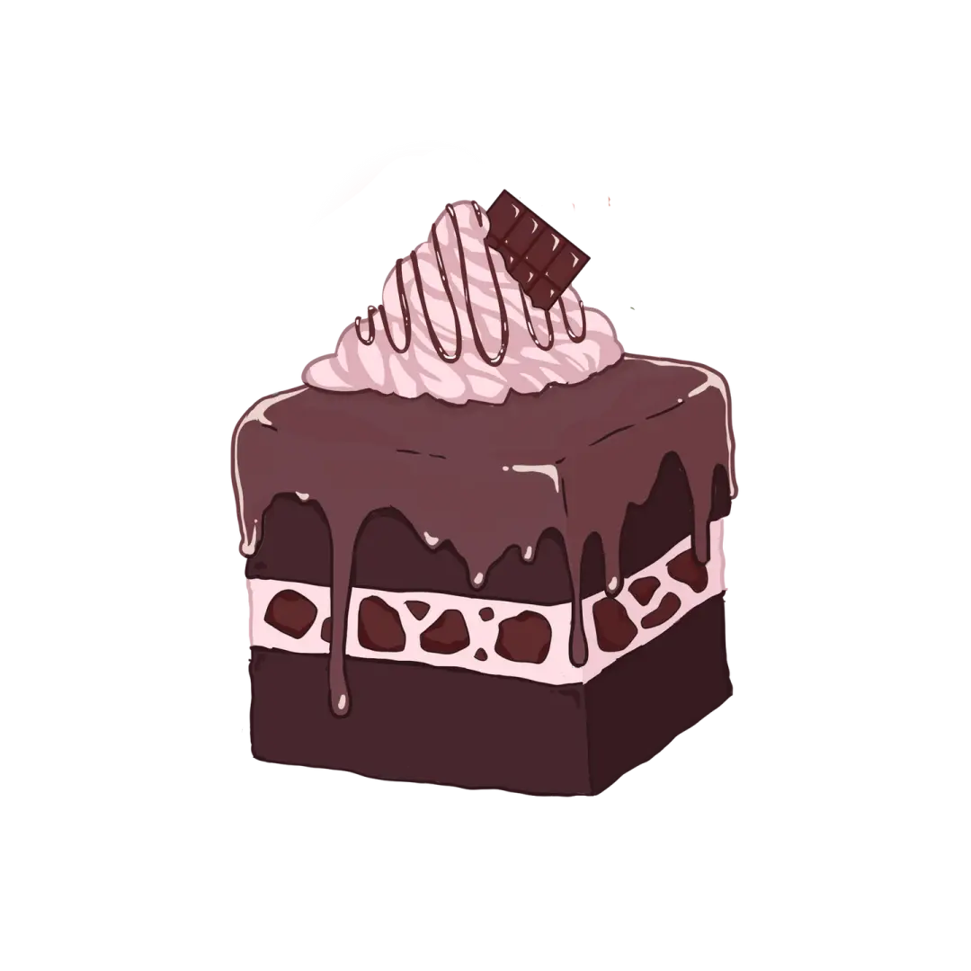 Chocolate Cake Pin