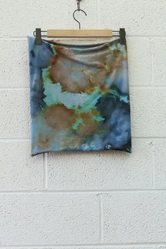 OOAK - Tube Top / 2XL / Stretch Organic Cotton / Ice Dye (242)