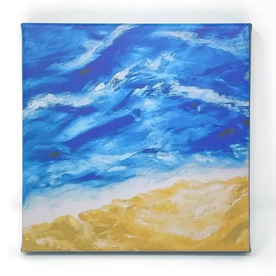 "Waves" Canvas Print