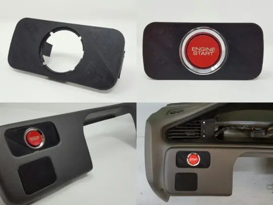 92-95 Honda Civic (All) Dimmer Switch Delete to S2000 Push Button Start Panel