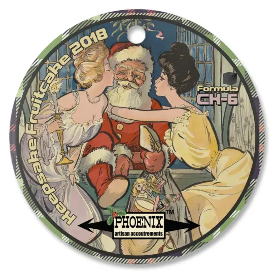 Keepsake Fruitcake 2018 Collectible Porcelain Ornaments