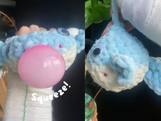 Crochet stress ball