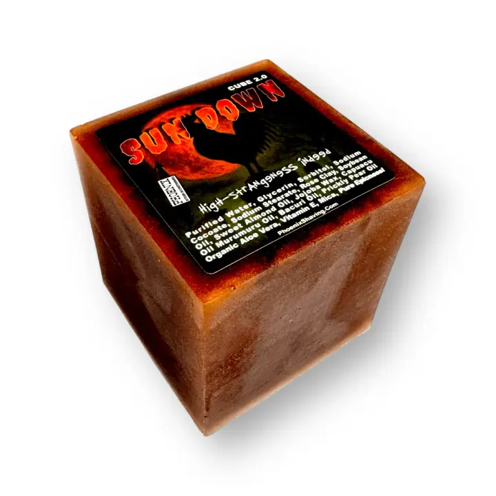 Sun Down CUBE 2.0  Preshave Soap | Homage to Vintage Sun Up!