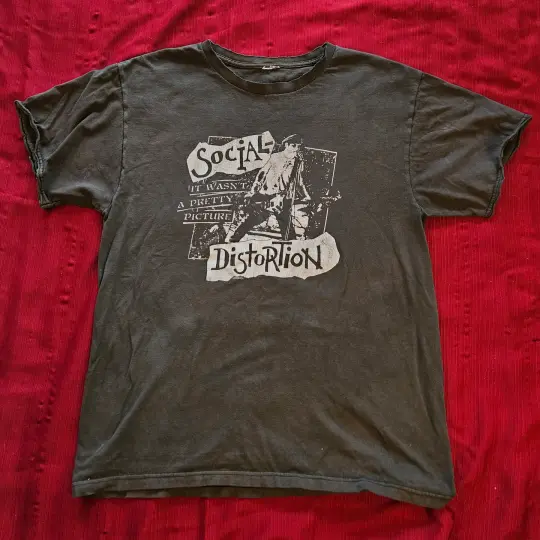 Social Distortion Vintage band t-shirt size L
