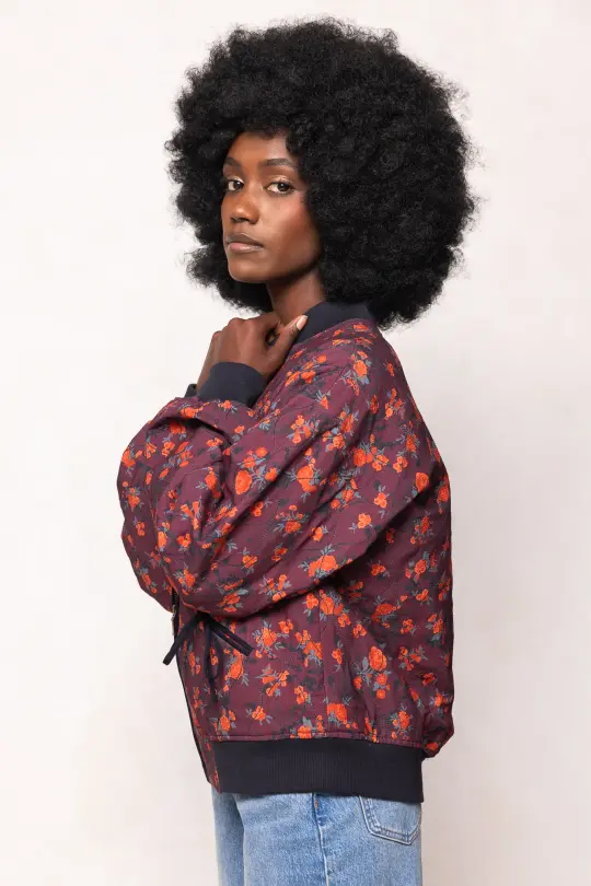 Valerie Jacket in Marigold Floral