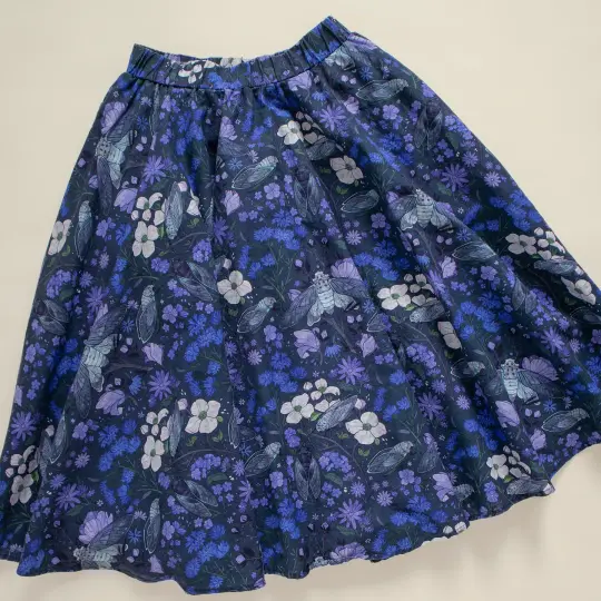 PREORDER [MIDI SKIRT] Cicada Symphony
