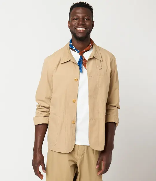 Worker’s Cotton Poplin Jacket