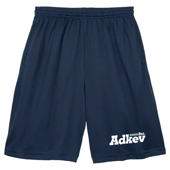 Adkev ST312 Sport-Tek Mesh Pocket Shorts