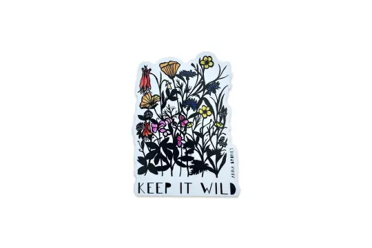 "Keep it Wild" Sticker