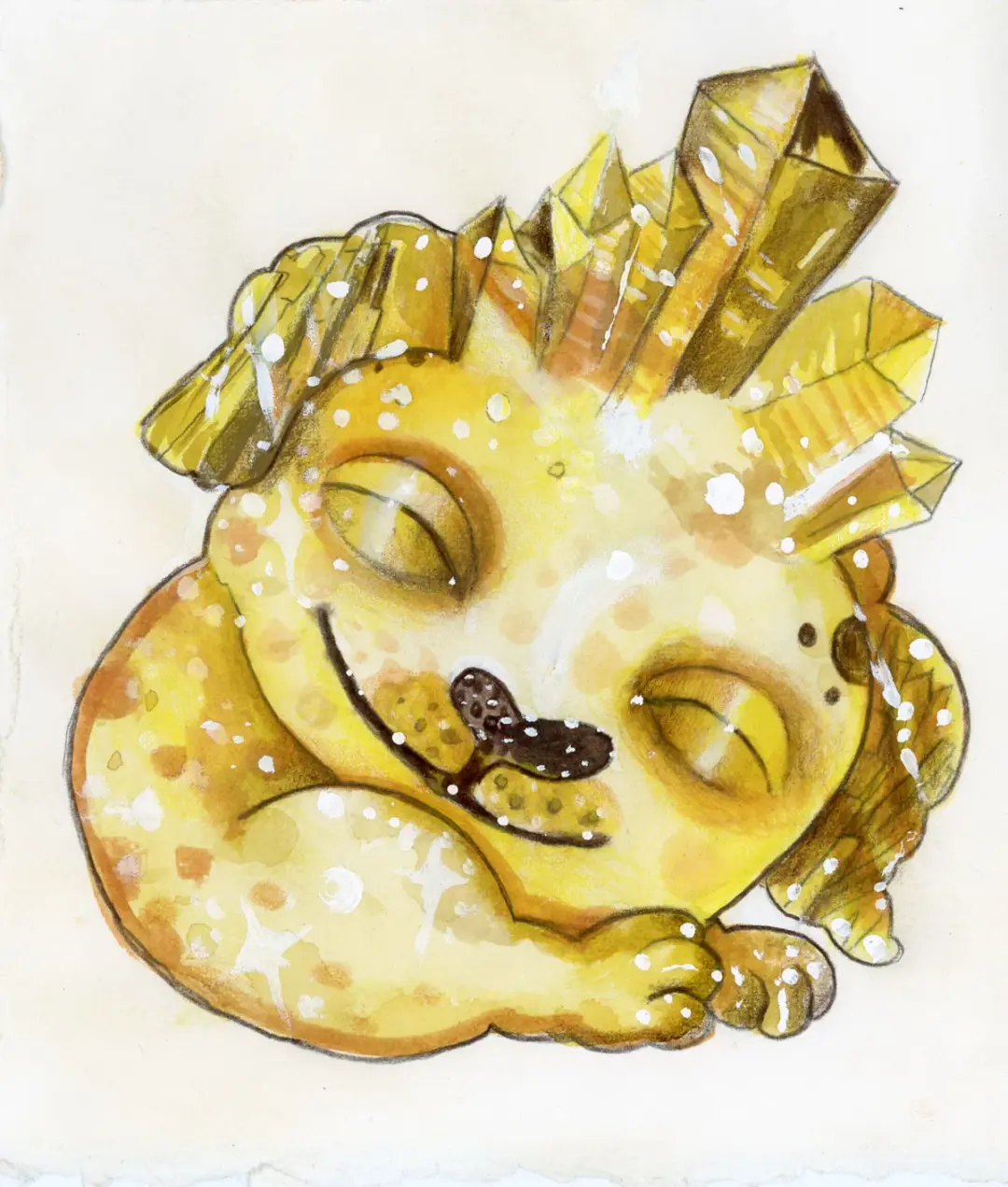 "Smeep' Original GEMMYDOODLES Artwork