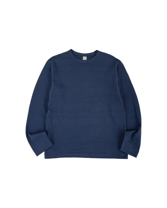Warehouse Lot. 5906 Long Sleeve Crew Neck T-Shirt Navy