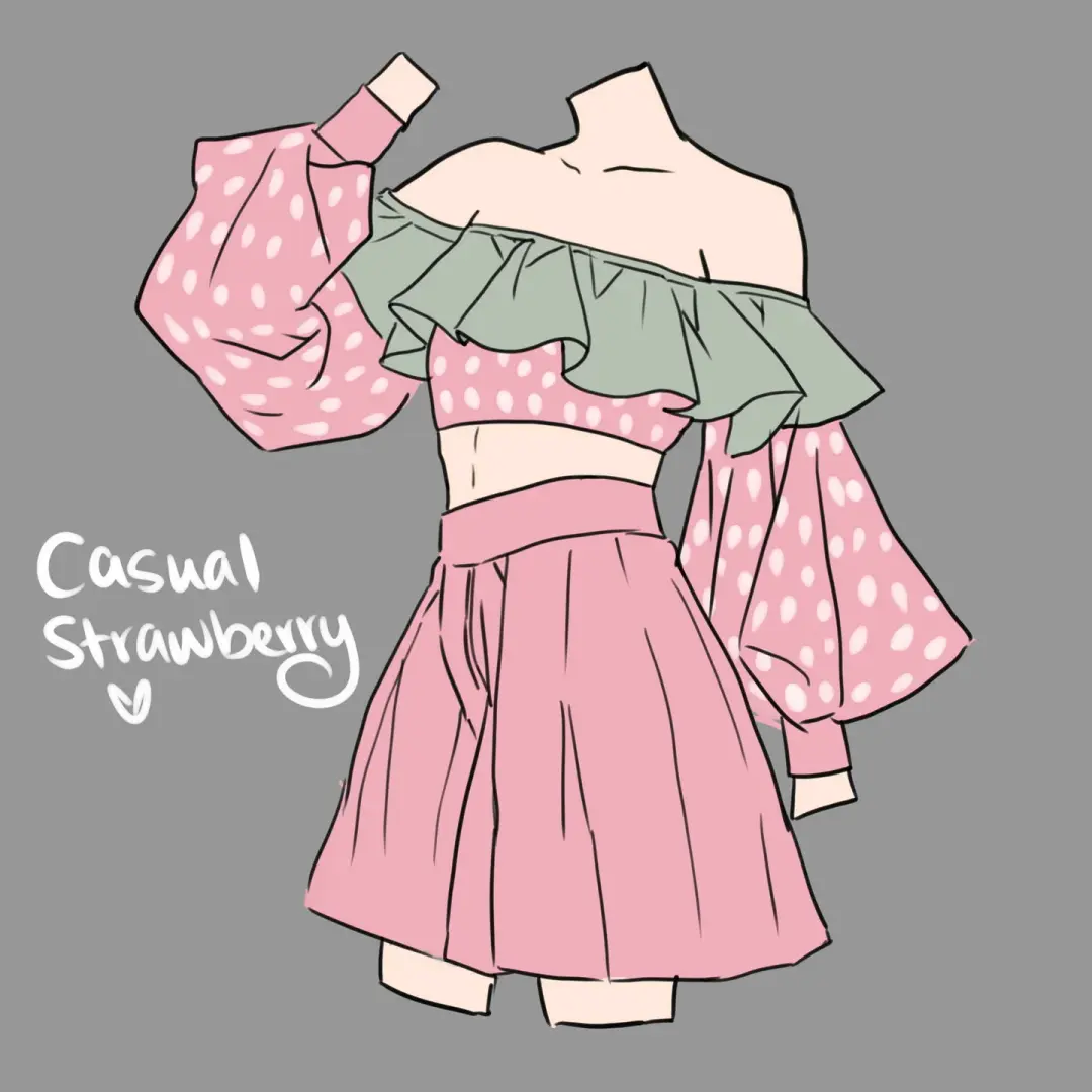 (Interest Check) Casual Strawberry Set