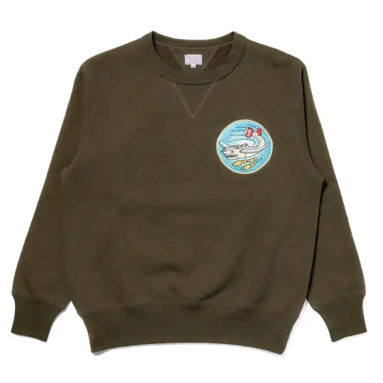 MILITARY PRINT SWEATSHIRT / JOLLY ROGER