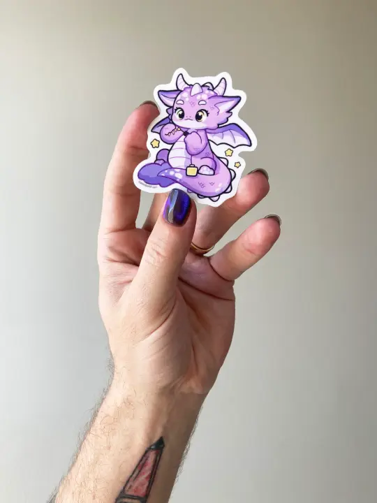 Stompy Dragon Sticker
