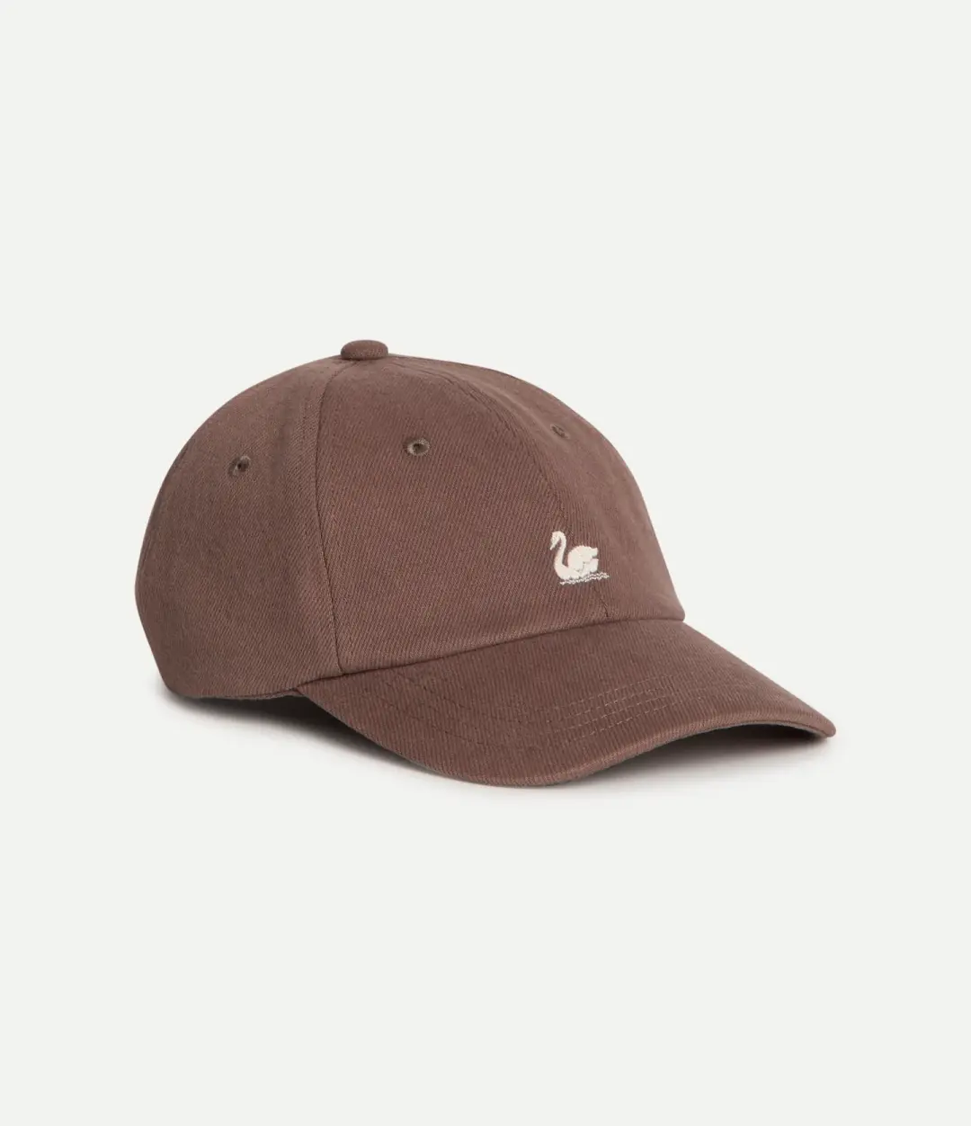 Swan Logo Heavy Cotton Twill Cap