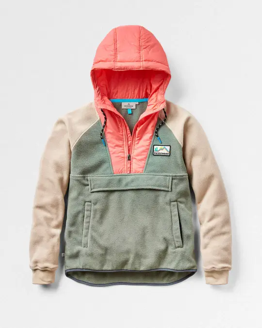 Alexander Recycled Polar Hooded Fleece