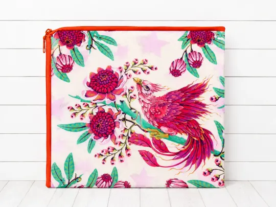Tula Pink Hot Wings XLarge Block Project Bag