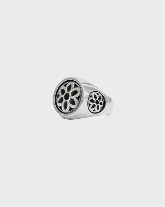 GOOD ART HLYWD Club Ring Single Tone Size Medium - Sterling Silver