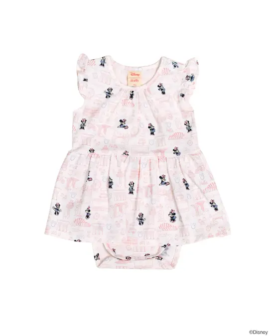 Kate Onesie - Pink Hello Minnie