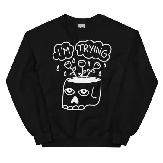 I'm trying sweatshirt (mono)