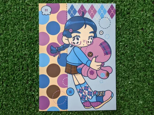 tsukimi argyle print