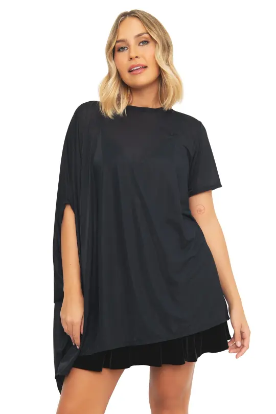 Sheer Super Drape Top