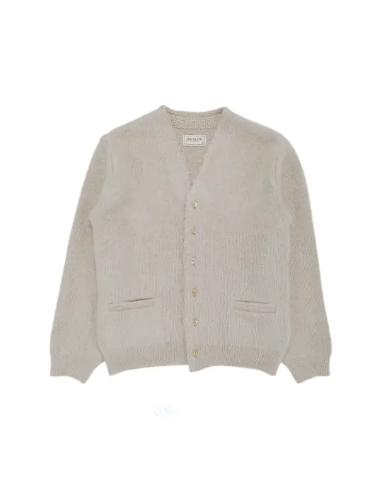 The Real McCoy's MC19103 JM Mohair Cardigan Beige