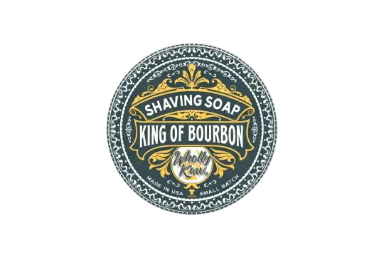 King of Bourbon Shaving Soap, Tallow + Vegan