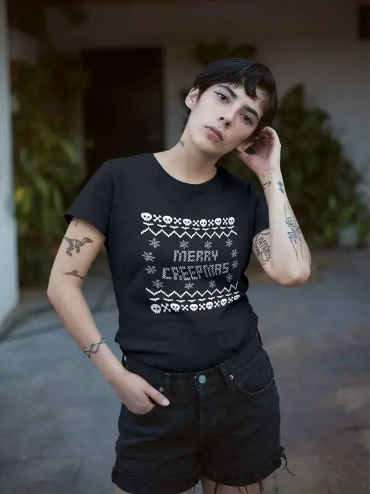 Merry Creepmas Ugly Sweater Unisex Tee
